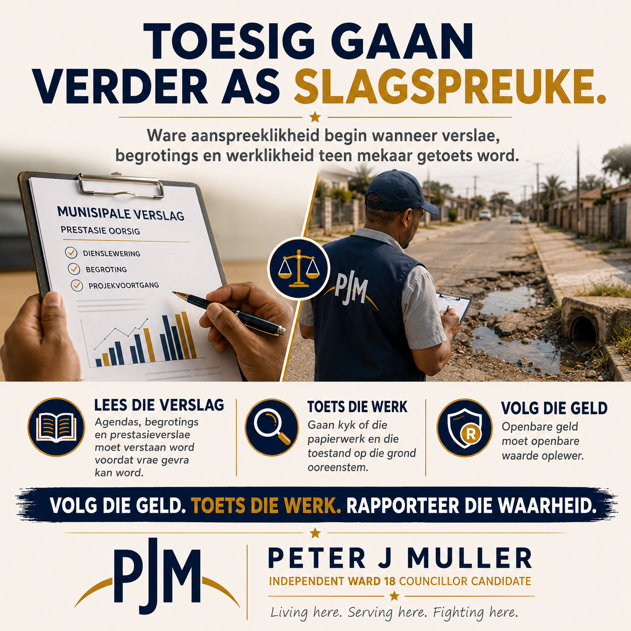 Oversight goes beyond the Slogan